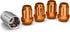White Knight 40700SOGT Orange Wheel Lock, 4 Pack...