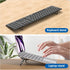 Portable Invisible Laptop Stand, Mini Aluminum Cooling Pad,Computer Keyboard Mount Kickstand,Ergonomic Lightweight Laptop Desk Stand (2pcs(black))...