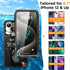???????????????? ?????????? Underwater Screen Touchable Shootable, IP68 Waterproof Dustproof Phone Case Pouch for iPhone 12 13 14 15 Pro Under Wat...