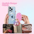 Silicone Suction Phone Case Magnetic Phone Mount, Silicon Hands-Free Phone Accessory for iPhone and Android, Mirror Shower Phone Holder, Tiktok Vi...