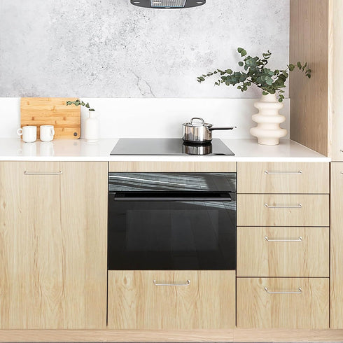 Heroad Brand Light Wood Grain Wallpaper Oak Peel and Stick Wallpaper Wood Contact Paper Thicken Textured for Table Cabinets Decoration Countertops...