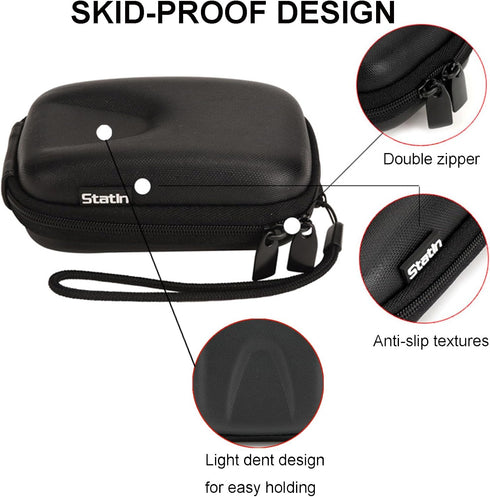Digital Camera Case,Small Hard Shell Camera Lens Bag,Waterproof Carrying Camera Accessories Protective Storage Holder for Canon G7X2 G7X3 RX100m3/...