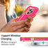 Teageo Compatible with iPhone 14 Pro Case for Girl Women Cute Love-Heart Luxury Bling Soft Back Cover Raised Camera Protection Bumper Silicone Sho...