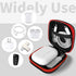 MOLOVA Square Earbud Case Portable EVA Carrying Case Storage Bag Cell Phone Accessories Organizer with Carabiner for Earphone, Earbud, Earpieces, ...