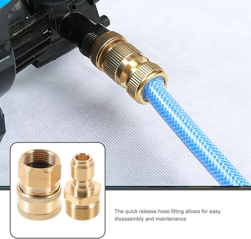 Connector Garden Hose Fittings Adapter Hose Quick Connect Guide Car Hose Connector Protector High Pressure Washing Machine Car Washer Tool Appendi...