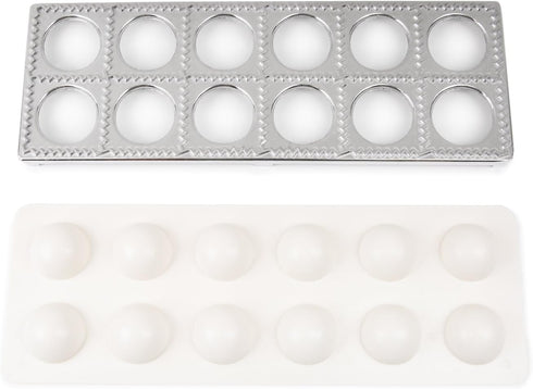 Fox Run 57665 Ravioli Maker, Aluminum, 12-Cup...