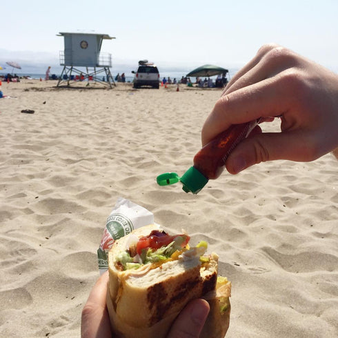 Sriracha2Go Sriracha Mini Keychain Combo Pack - 1.69oz Original and 1oz Mini-S2G (Shipped Empty)...