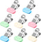 Chip Clips Bag Clips Food Clips, 8 Pack Stainless Steel Heavy Duty Chip Clips with Vinyl Covered, Upgrade Wide Chip Clips Bag Clips Food Clips Bre...