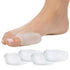 ZenToes Reusable Bunion Relief Protector Guards - Washable Gel Pads for Big Toe, Shield Feet from Friction, Pressure and Pain from Rubbing Shoes -...