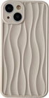 Caseative Water Ripple Pattern Wave Shape Compatible with iPhone Case (Beige,iPhone 14 Pro Max)......
