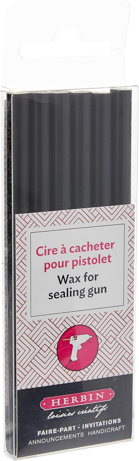 Herbin Glue Gun Wax - 4 3/4 long - Black...