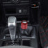 JeCar Gear Shift Knob Cover Trim Accessories for 2010-2020 Toyota 4Runner TRD Pro Off-Road 4WD Shifter Knob Cover (Red)...