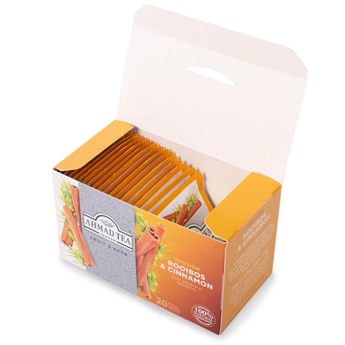 Ahmad Tea Tea Infusion, Rooibos & Cinnamon, 30G, 20 Count...