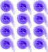 12pcs Square Juggling Silk Dance Scarves Magic Tricks Performance Props Accessories Movement Scarves Rhythm Band Scarf (Purple)...
