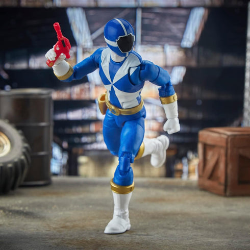 Power Rangers Lightning Collection Lightspeed Rescue Blue Ranger 6-Inch Premium Collectible Action Figure Toy with Accessories, Kids Ages 4 and Up...