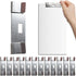 Vertical Blind Repair Vane Savers, Electroplated Vertical Blinds Repair Kit, Vertical Blind Repair Clips, Metal Vertical Blind Repair Tabs for Ver...