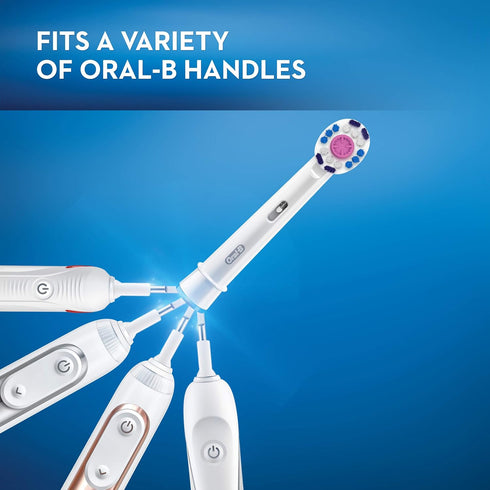 Oral-B 3D White Electric Toothbrush Replacement Brush Heads Refill, 3 Count...