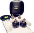 2 pack- Fashion Contact Lens Case Cute Crown Black White Leak Proof - Portable Box Kit with Mirror (2 pack - Crown)...