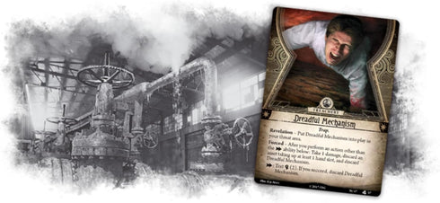 Arkham Horror The Card Game The Labyrinths of Lunacy SCENARIO PACK - Escape the Madhouse! Cooperative Living Card Game, Ages 14+, 1-4 Players, 1-2...
