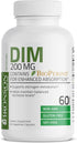 Bronson DIM Supplement 200 mg Diindolymethane with BioPerine for Enhanced Absorption, Estrogen Metabolism & Maintains Balanced Hormone Levels, 60 ...