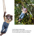 Swinging Monkey Outdoor Statue Ornament, Tree Hanging Sculpture Animal Figurines for Garden Lawn Patio Yard Porch Christmas Decoration...