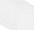 uxcell 14 x 14" Silicone Dehydrator Sheets, 5 Pcs Non-Stick Dehydrator Drying Mesh Reusable Fruit Dryer Mat for Food Dehydrator Fruit Dryer, White...