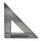 Edward Tools Harden Stainless Steel Triangle Square - 150mm - Carpenters Square, Metal Square Ruler, Woodworking Square - Portable Size - Durable ...