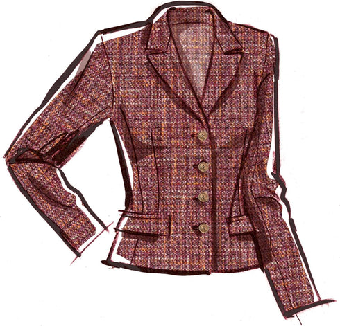 McCall's Misses' Blazer and Vest Sewing Pattern Kit by Melissa Watson, Design Code M8350, Sizes 14-16-18-20-22...