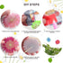 Fumwase 8 Pcs Flower Diamond Art Diamond Art Painting Kits for Garden Decor Flower Crafts Diamond Art Kit Flower Ornaments Diamond Art Supplies fo...