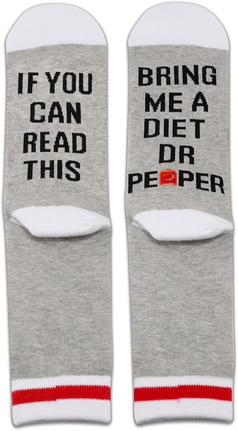 GJTIM Drinking Socks Carbonated Drinks Lover Novelty Socks for Men Women?Diet D?...