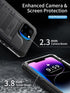 Unitedtime for iPhone 14 Pro Max Case Waterproof with Built-in Screen Protector Full Body Rugged Hard Silicone, Military Grade Shockproof Dustproo...