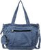 Denim Tote Bag, Large Capacity Jean Purses for Women Denim Crossbody Handbags with Small Purse...