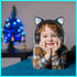 Wireless Kids Headphones for Boys Girls, Cat Ear LED Light Up Bluetooth Headphones with Microphone for School/Travel/Sports/Gaming/Gifts/Christmas...