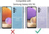 for Samsung Galaxy A32 5G Case with Screen Protector, Military Grade 16ft Drop Tested Cover, Blue...