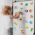 30PCS Jungle Fridge Magnets Safari Animals Refrigerator Magnets Set Removable and Reusable Magnets for Kids Toddlers and Adults Classroom Home Nur...