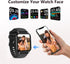 Smart Watch, 1.85'' HD Fitness Tracker Sport Smart Watches for Women Men with Call Heart Rate Blood Oxygen Sleep Track Step Counter 24 Sport Modes...