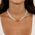 Kercisbeauty Candy Colorful Chunky Chain Acrylic Choker for Women and Girls Cute Punk Rainbow Necklace...