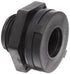 Dixon 60401 Polypropylene Pipe and Welding Fitting, Bulkhead, 3/4" NPT Female, 1-3/8" Hole Size...