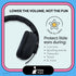 Baby Travel Noise-Cancelling Earmuffs with Adjustable Headband - Infant Ear Protection Headphones for Ages 0-24 Months - Black...