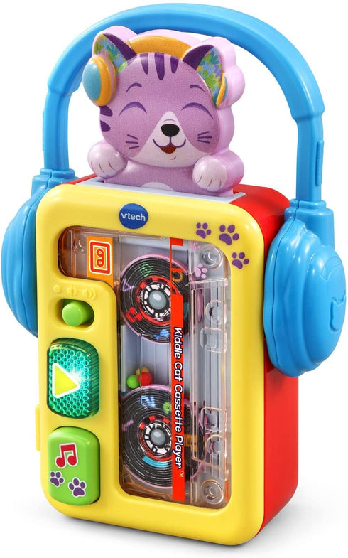 VTech Kiddie Cat Cassette Player, Multicolor, Small...