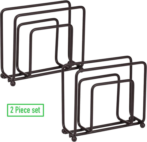 Mind Reader Wire Napkin Holder, Multi-Unit Free-Standing Tissue Storage, Dining Area, Break Room, Kitchen, Hospitality, Holds 50 Wipes, Pack of 2,...