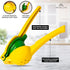 2-in-1 Lemon Squeezer – Effortless Max Juice Extraction, Lemon Lime Squeezer Juicer, Citrus Juicer Metal Handheld, Yellow/Green Squeezer for Lemon...