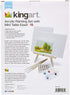 KINGART Artist Painting Set with 6 Vivid Acrylic Paint Colors, 12" Easel, 4 Canvas Panels, 3 Brushes, Painting Palette - School, Students, Beginne...