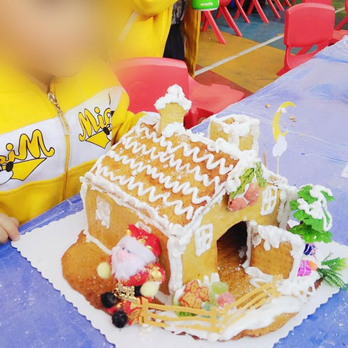 Gingerbread House Cookie Cutter Set, 3D House Cookie Cutter, Stainless Steel Biscuit Cutter Mold Set, Including Christmas Tree, Snowman, Reindeer,...