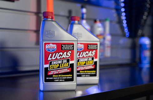 Lucas Oil Engine Oil Stop Leak Top Off Additive/12x1/Quart...