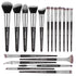 MAANGE Makeup Brushes 18 Pcs Makeup Brush Set Premium Synthetic Make up Brushes Professional Face Powder Blush Pointed Eyeshadow Blending Brush Ki...