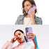 for Samsung Galaxy S22 Case with Card Holder and Strap for Women,Crossbody Lanyard,Ring Stand,Snap Clasp,Phone Wallet Cases 6.1 inch(Purple)......
