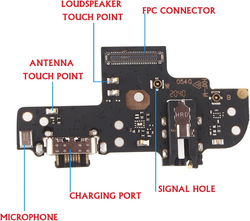 USB Charging Port for Motorola Moto G Stylus 2021 Dock Connector Charger Board Flex Cable Assembly Replacement for Motorola Moto G Stylus 2021 XT2...
