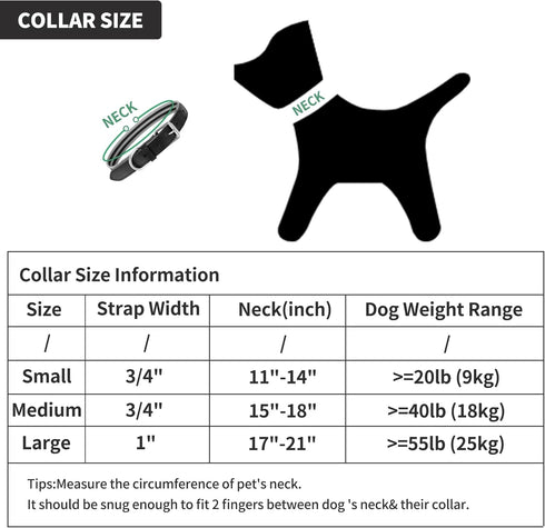 Mile High Life | Genuine Leather Dog Collar | Heavy Duty Canvas Dog Collars with Adjustable Rust-Proof Metal Pin Buckle | Boy Dog Collars for Larg...