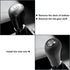 X AUTOHAUX Car Manual Gear Stick Shift Knob 5 Gear for Toyota 4Runner 1991-2001 Pickup SR5 6 Cyl 3.0L 1991-1995 Car Shift Head Faux Leather Black...